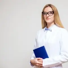 кандидоз при беременности девушка доктор держит планшет в руках