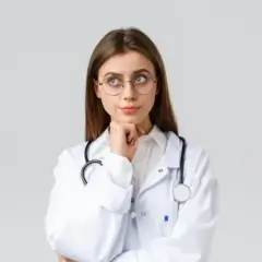 причины мужского бесплодия девушка доктор в халате и со стетоскопом