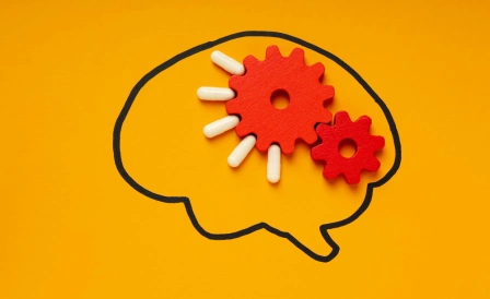 рисунок мозга и бады